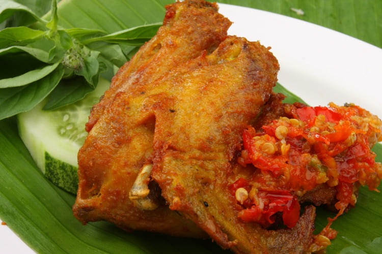 Ayam Penyet Dada